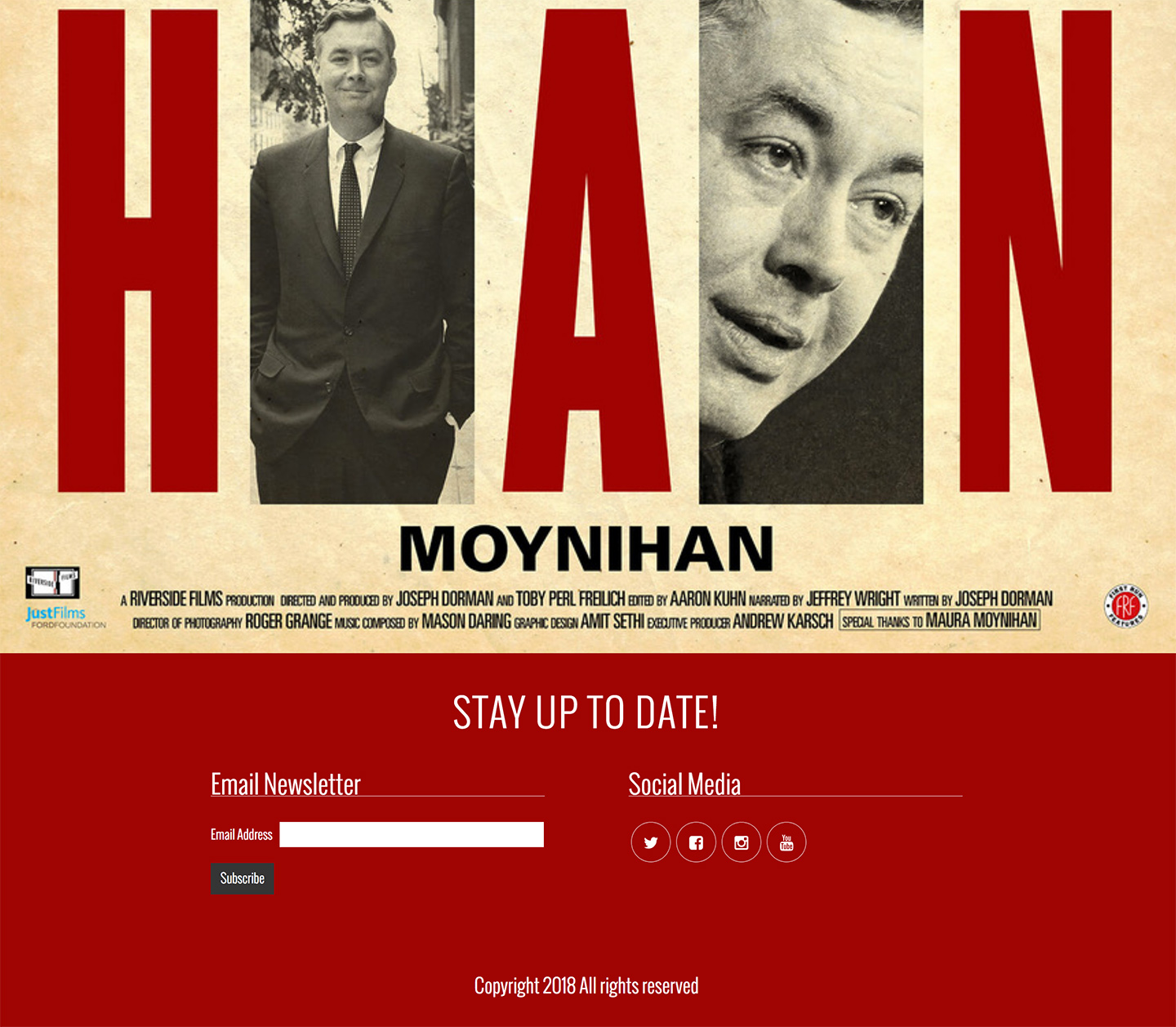 The Daniel Patrick Moynihan Film Project: Daniel Patrick Moynihan Film Stay up to date