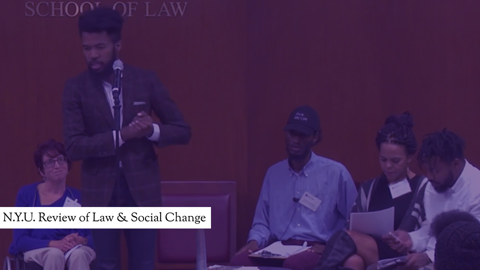 NYU: Review of Law and Social Change