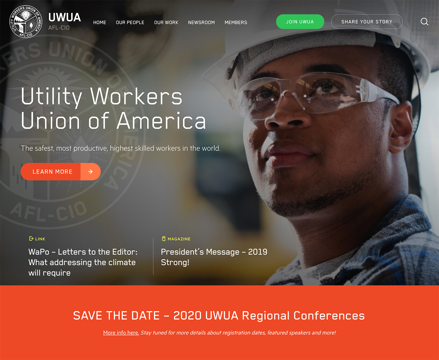 Utility Workers Union of America (UWUA): UWUA Utility Workers Union of America - Home