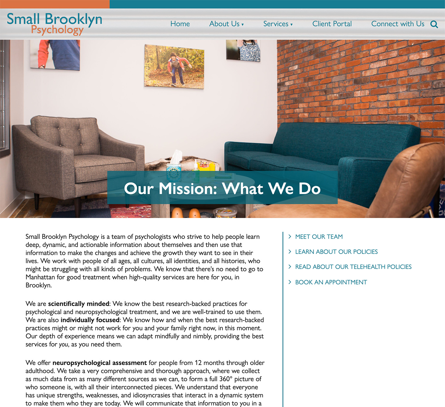 Small Brooklyn Pyschology: Small Brooklyn Psychology Sidebar Menus