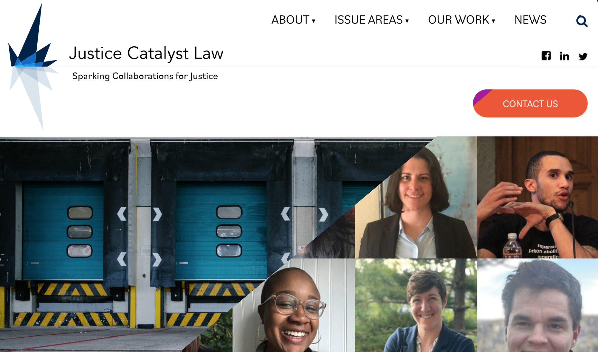 Twin sites for Justice Catalyst and Justice Catalyst Law