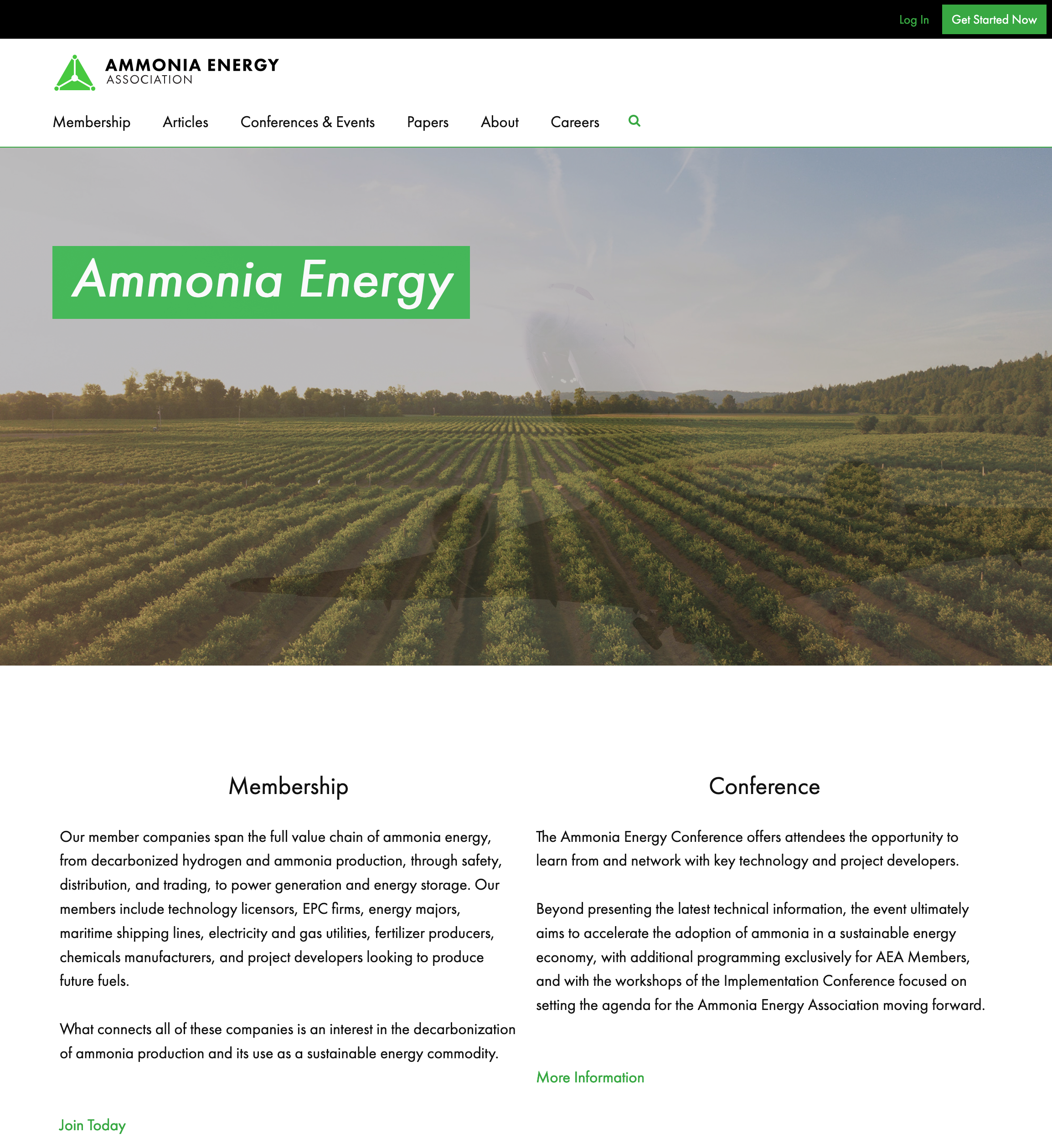 Ammonia Energy Assocation: Consulting and Prototype Development