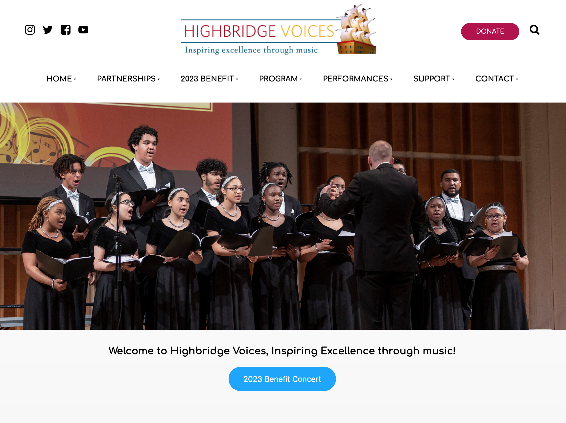 Highbridge Voices 2023 Redesign: Highbridge Voices 2023 Redesign - Home