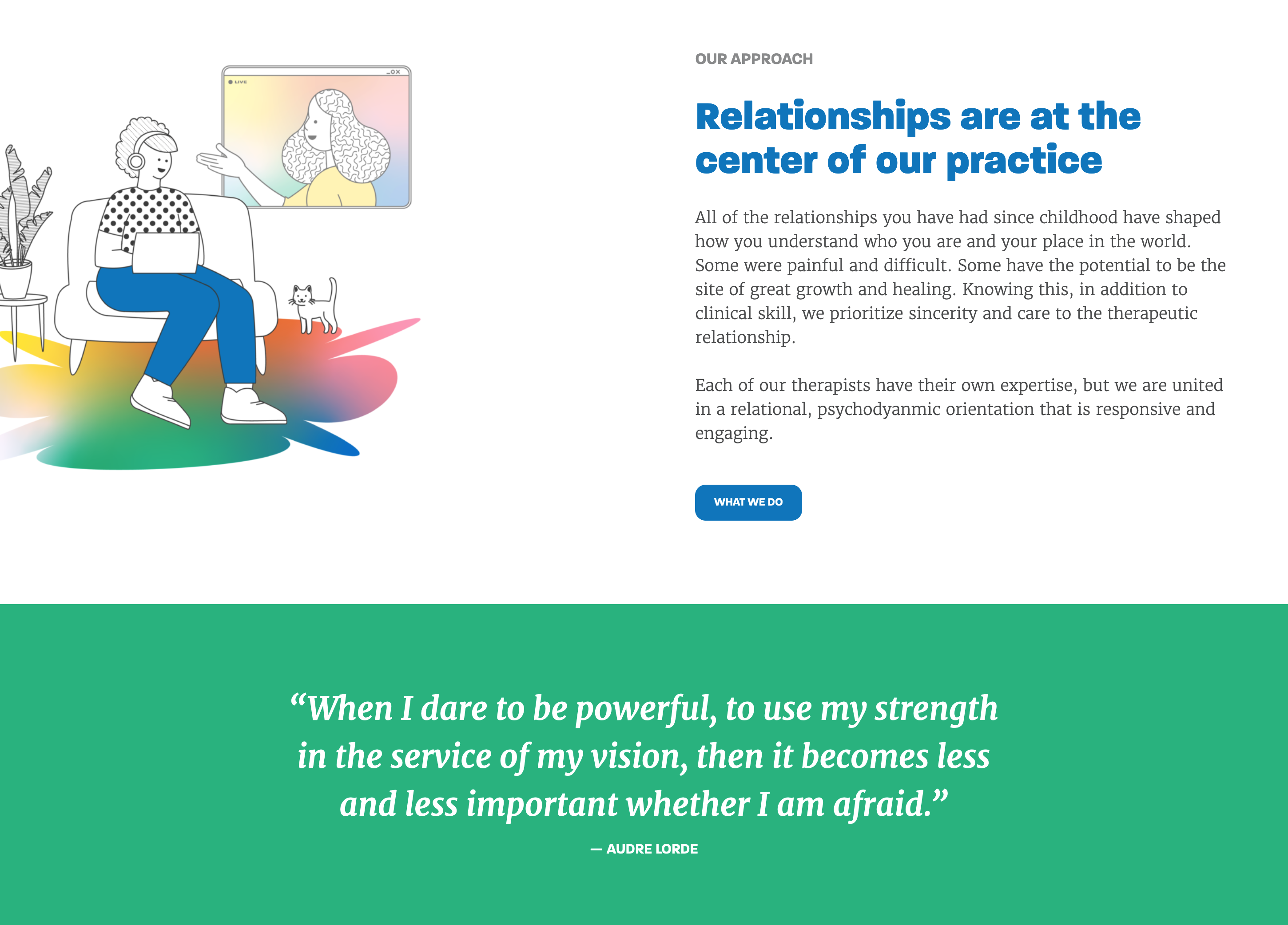 MCM Collab New York Psychotherapy Practice: MCM Collab - Homepage Continued