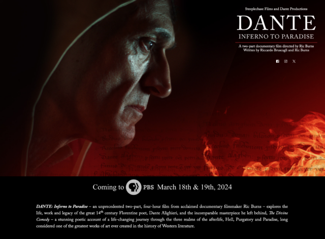 DANTE: Inferno to Paradise Dedicated Microsite