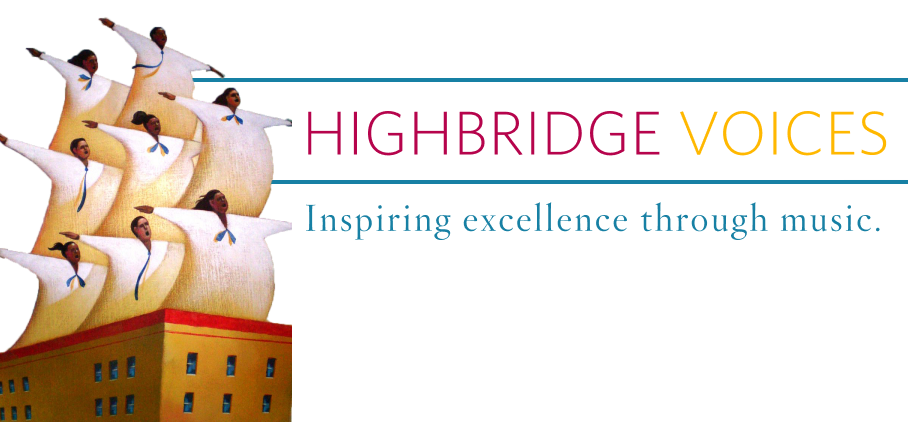 Highbridge Voices 2024 Redesign Logo