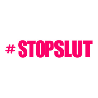 The Feminist Press: #StopSlut Logo