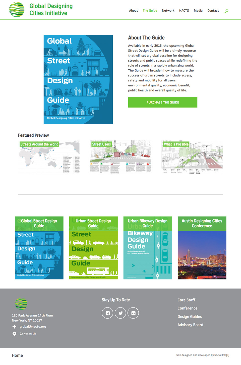 Global Designing Cities Initiative: Guide Purchase Page