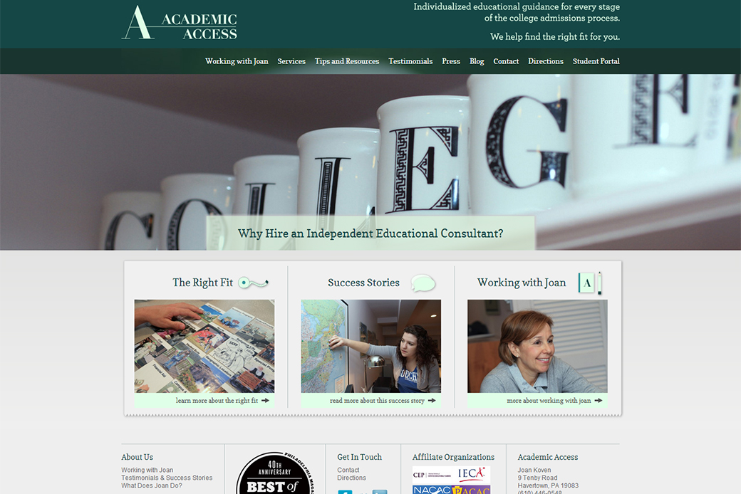 Academic Access: Academic Access Homepage