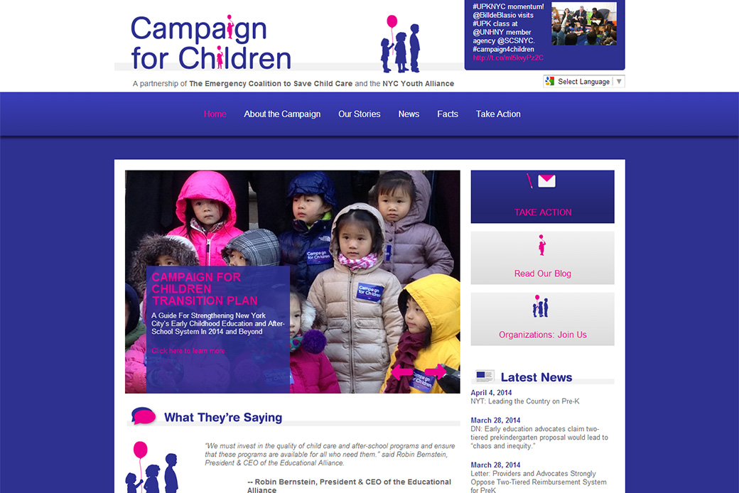 Campaign for Children NYC: Campaign for Children NYC - Home