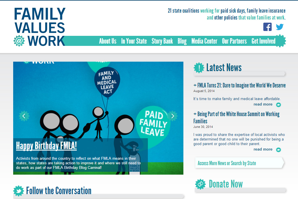 Family Values @ Work: Family Values at Work: Homepage