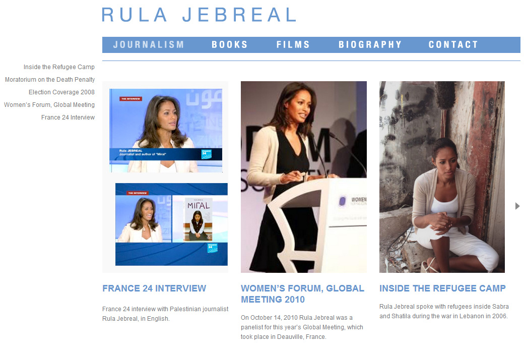 Rula Jebreal: Rula Jebreal | rulajebreal.net | rulajebreal.com