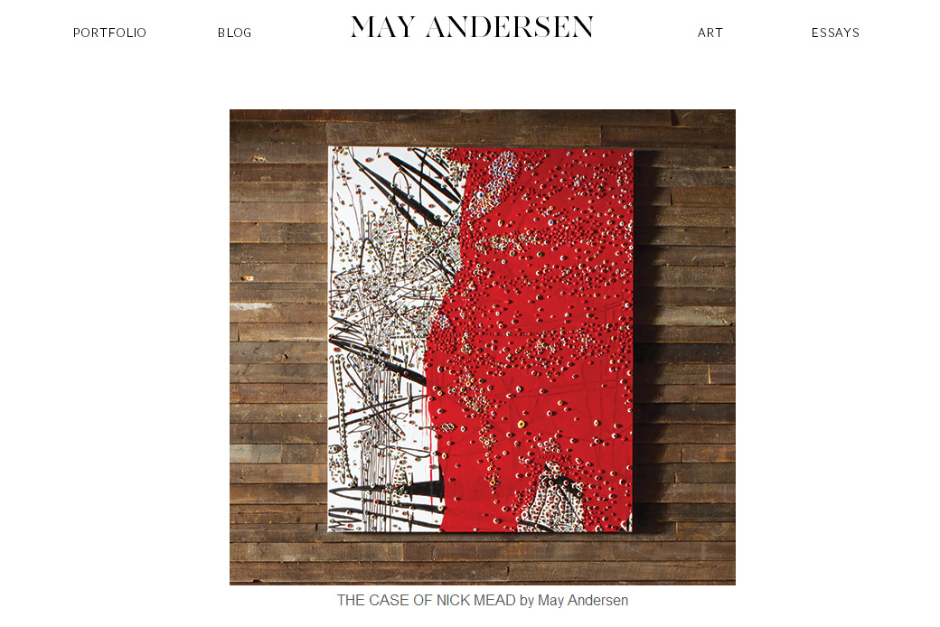 May Andersen: May Andersen: Essays