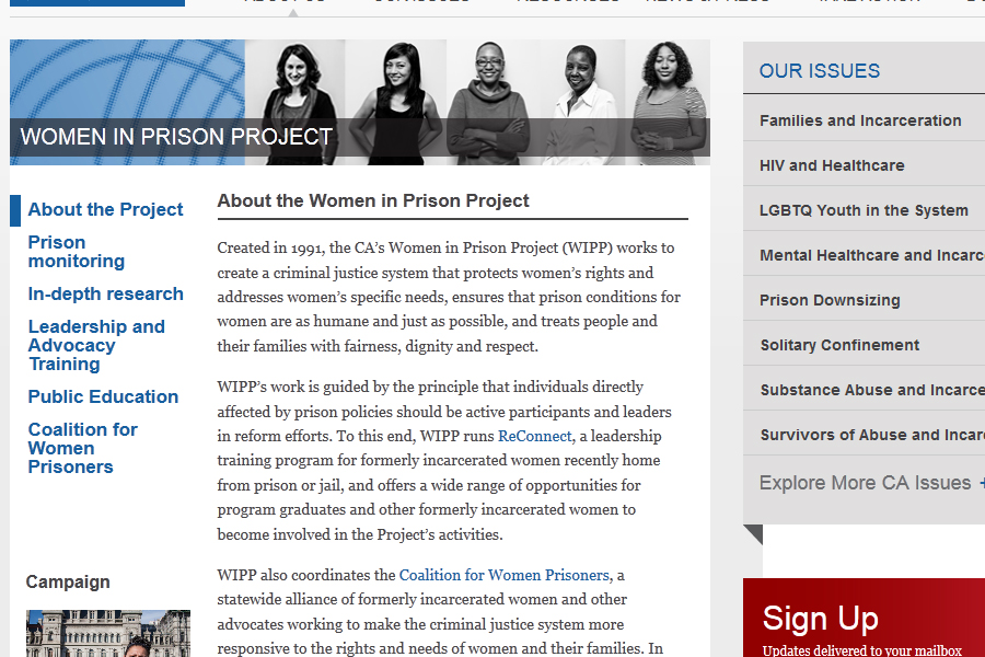 Correctional Association of New York: Correctional Association Women in Prison Project