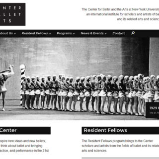 NYU's Center for Ballet and the Arts