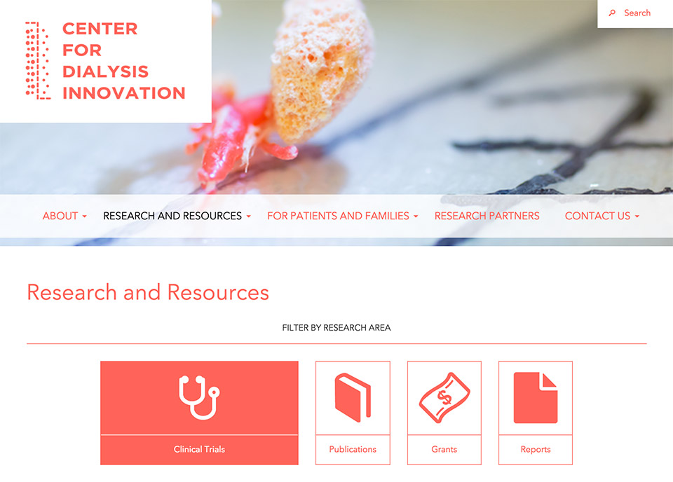 A New Home on the Web for the Center for Dialysis Innovation