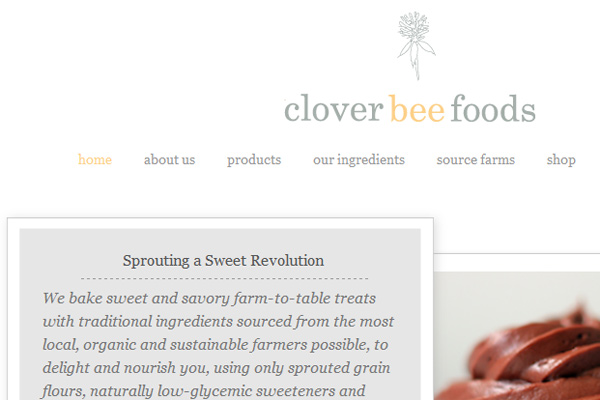 Clover Bee Foods: Cloverbee Foods Homepage