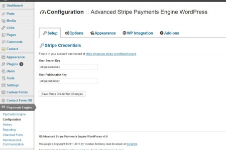 Advanced Payment Engine WordPress - Setup