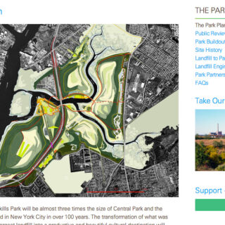 Time for a new website! Freshkills Park Alliance relaunches with a robust new web presence.