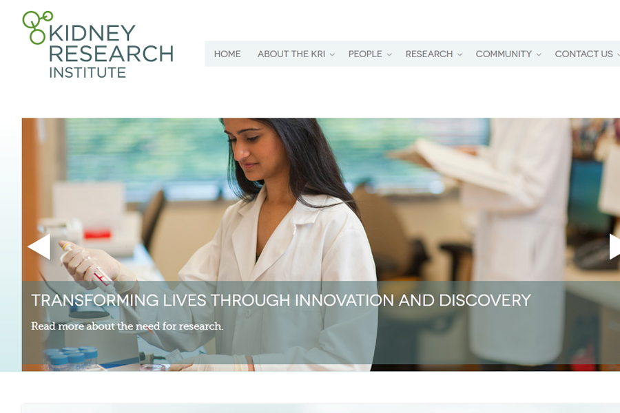 Kidneys Rejoice as Kidney Research Insitute at the University of Washington Launches New Website