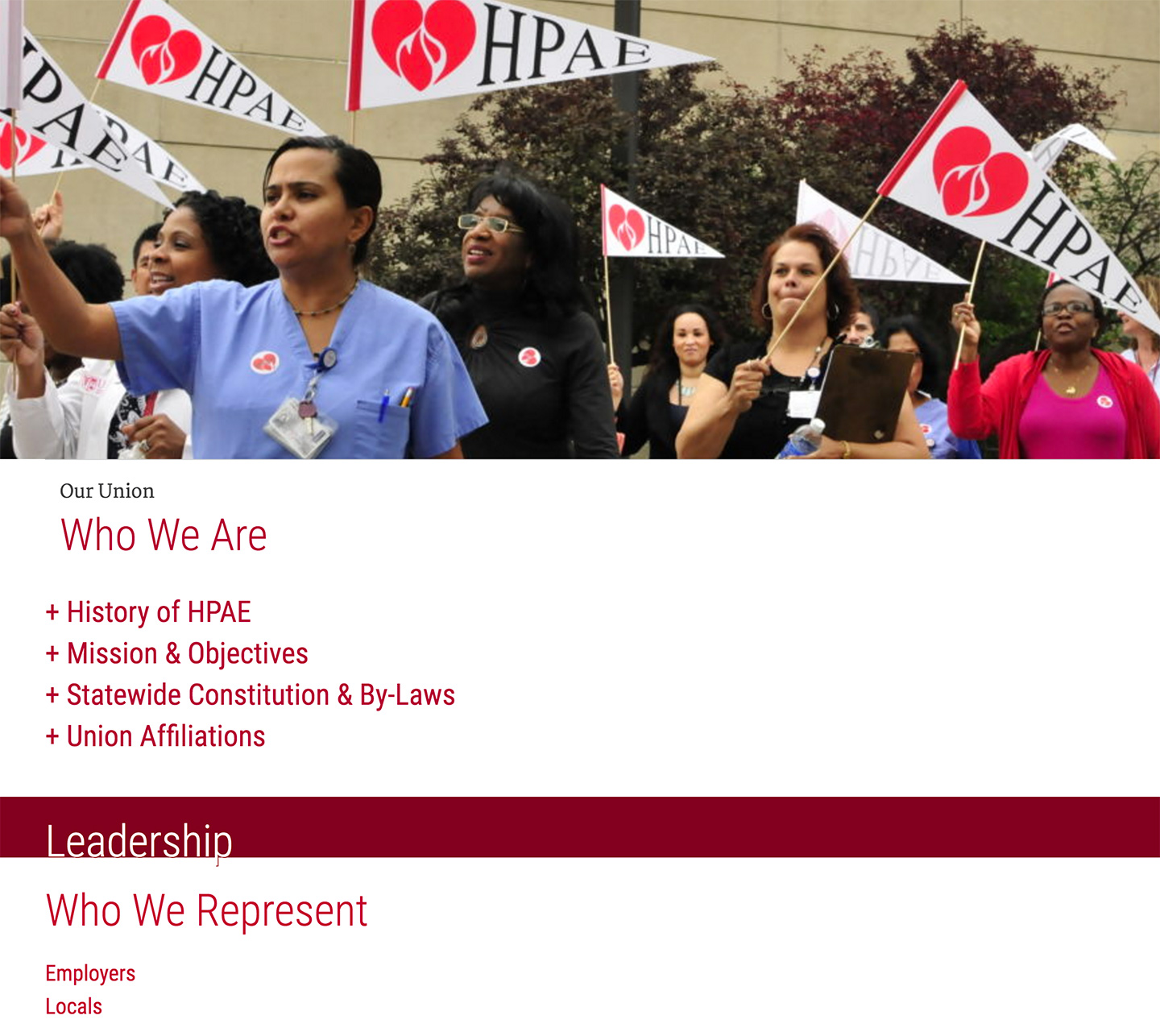 HPAE - Health Professionals and Allied Employees: Who We Are
