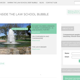 Inside the Law School Bubble