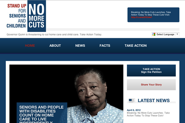 No More Cuts Illinois: Stop Cuts to Home Care and Child Care!