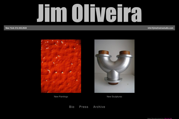 Jim Oliveira: Jim Oliveira Homepage