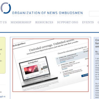 The Organization of News Ombudsmen (ONO)