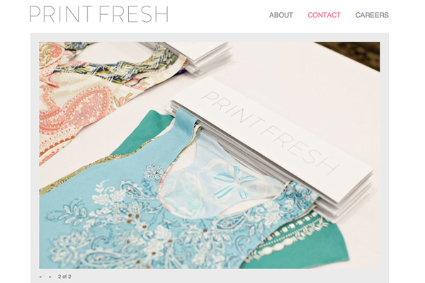 Print Fresh Studio website launches!