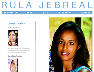 rulajebreal.net launches - Congrats to Rula Jebreal!