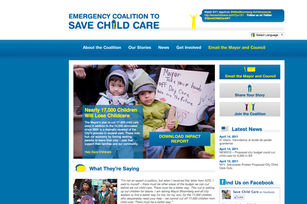 Save Child Care: Save Child Care Homepage