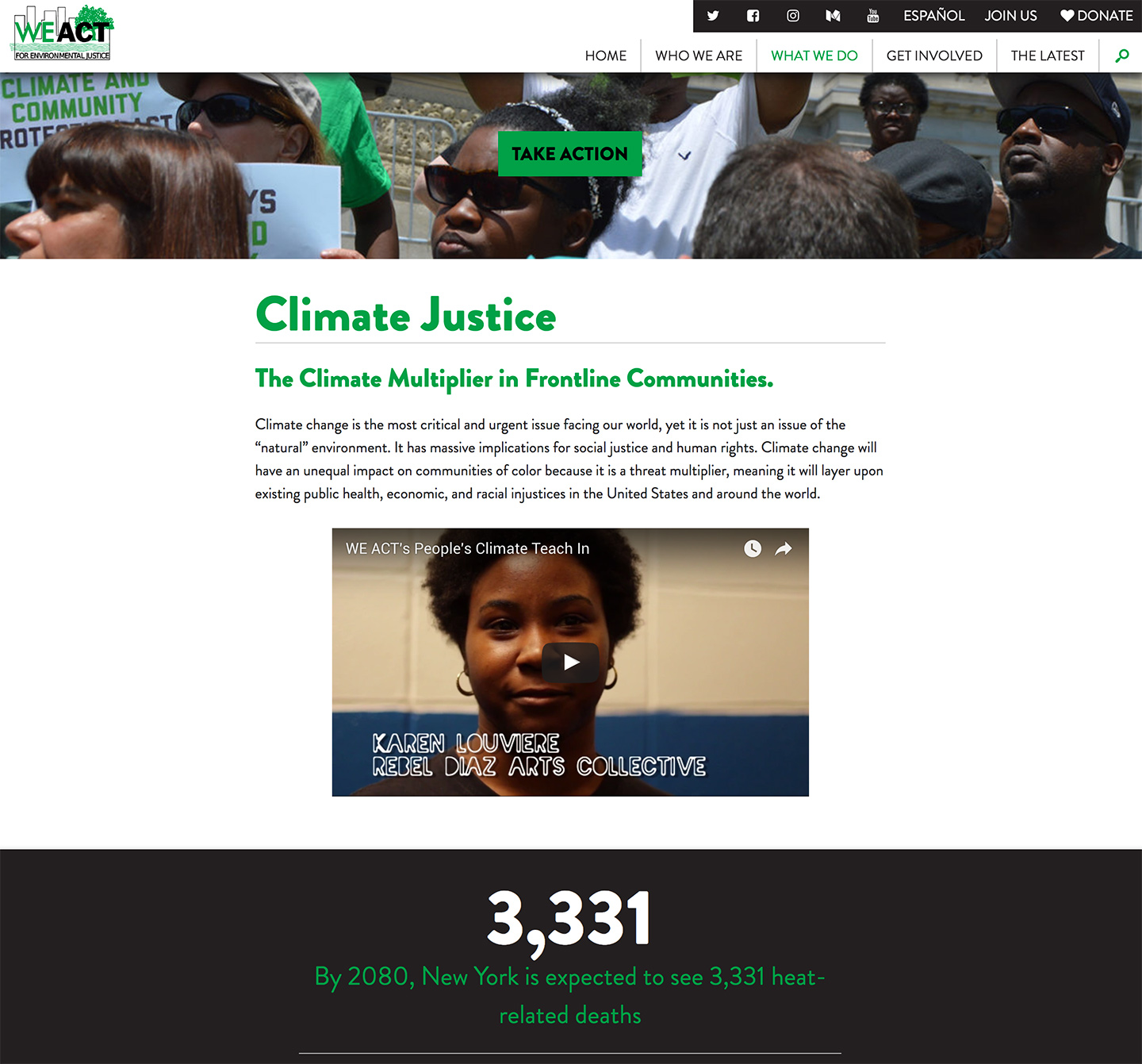 West Harlem Environmental Action, Inc.: WEACT Multimedia