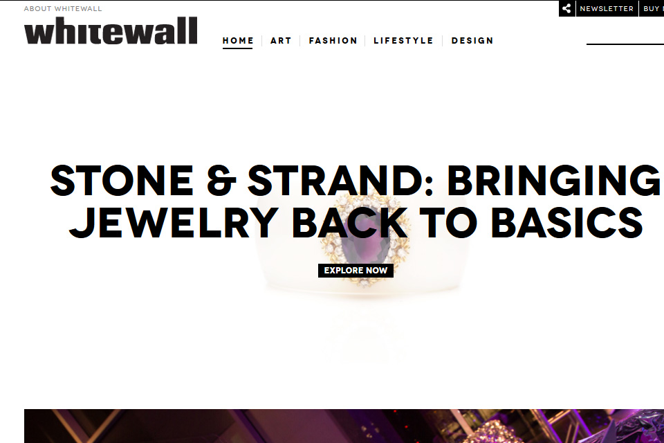 Whitewall Magazine Launches